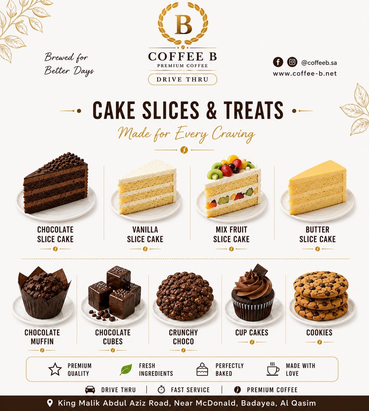 Menu Page 2 - Cold Brews